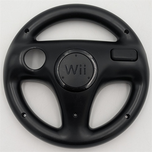 Wii Racing Wheel - Sort - Nintendo Wii Tilbehør (B Grade) (Genbrug)